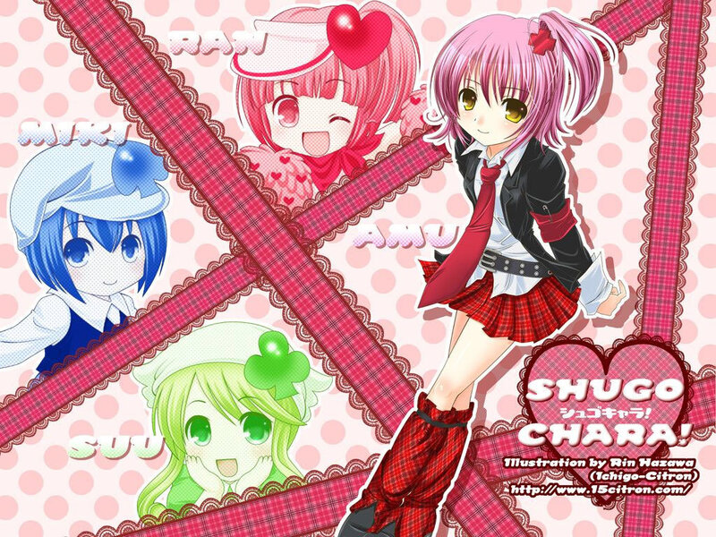 Shugo Chara! character collage