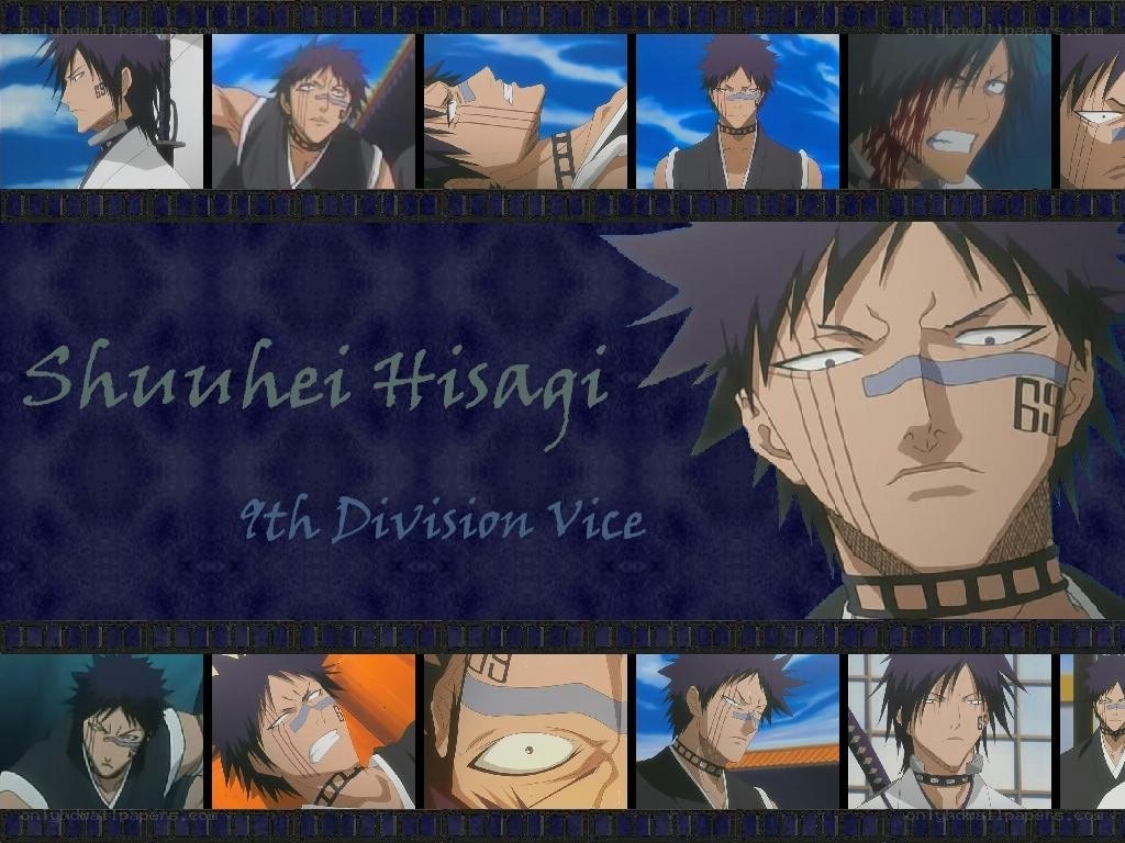 Shuhei Hisagi character collage