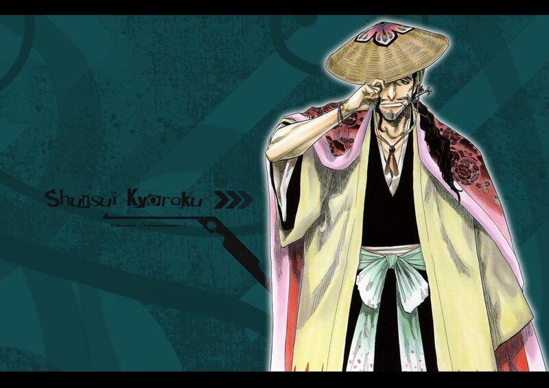 Shunsui Kyoraku character art
