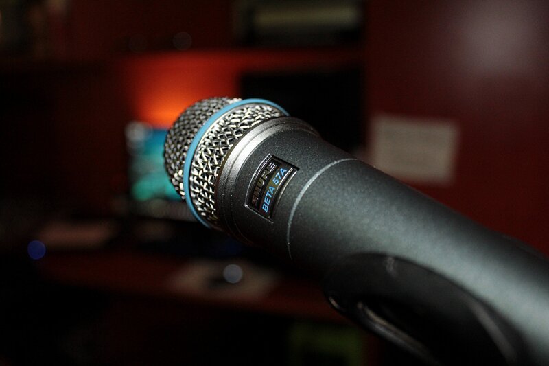 Shure Beta 57a Microphone — Black