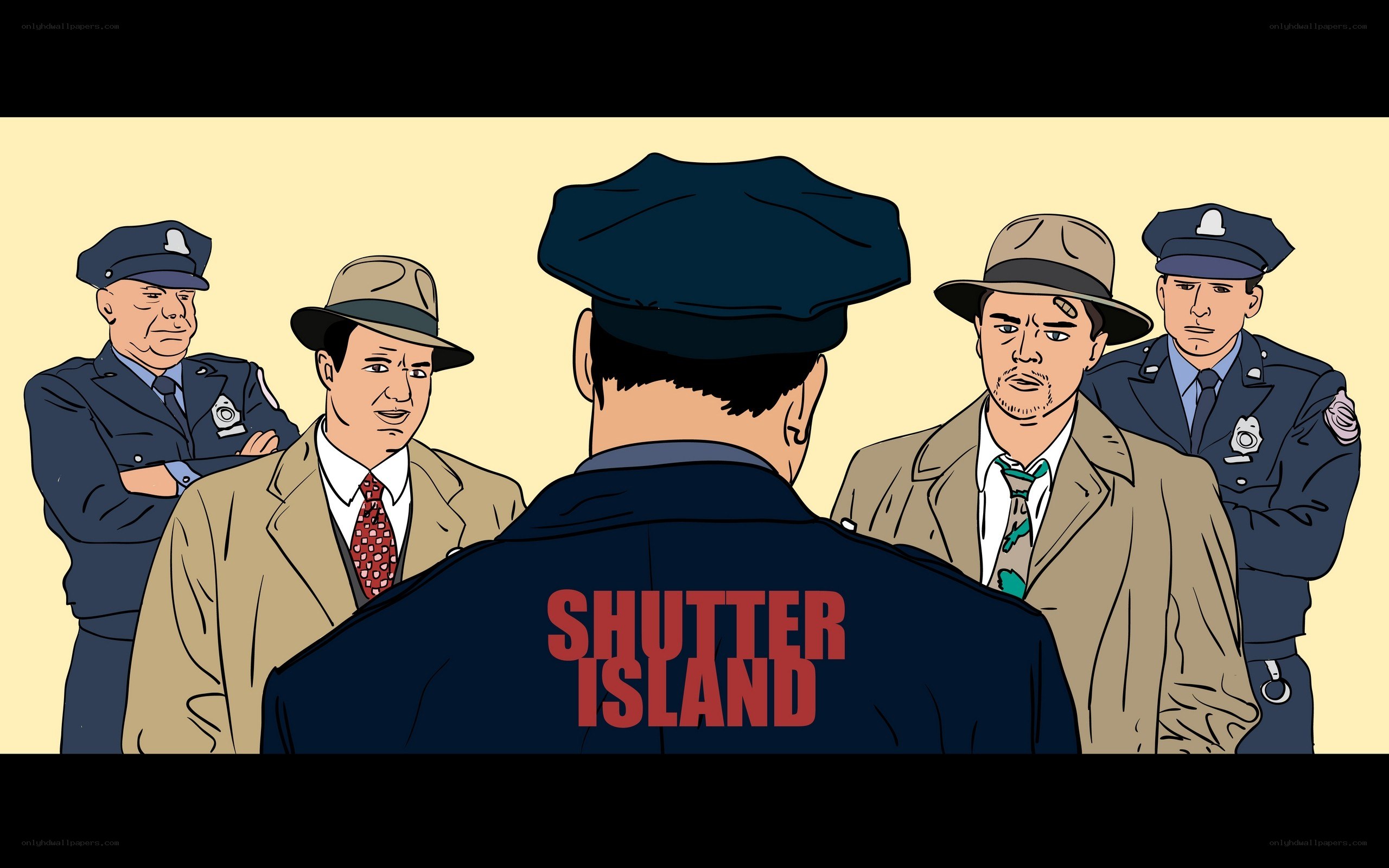 Shutter Island movie illustration