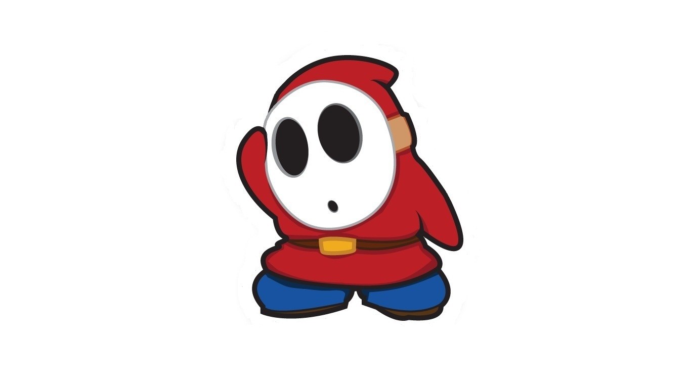 Shy Guy character from Mario