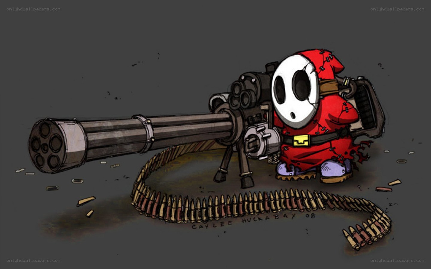 Shy Guy with Minigun