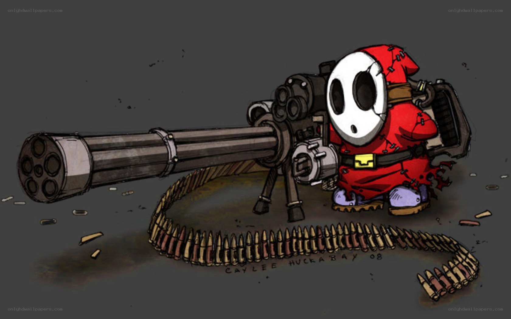 Shy Guy with Minigun