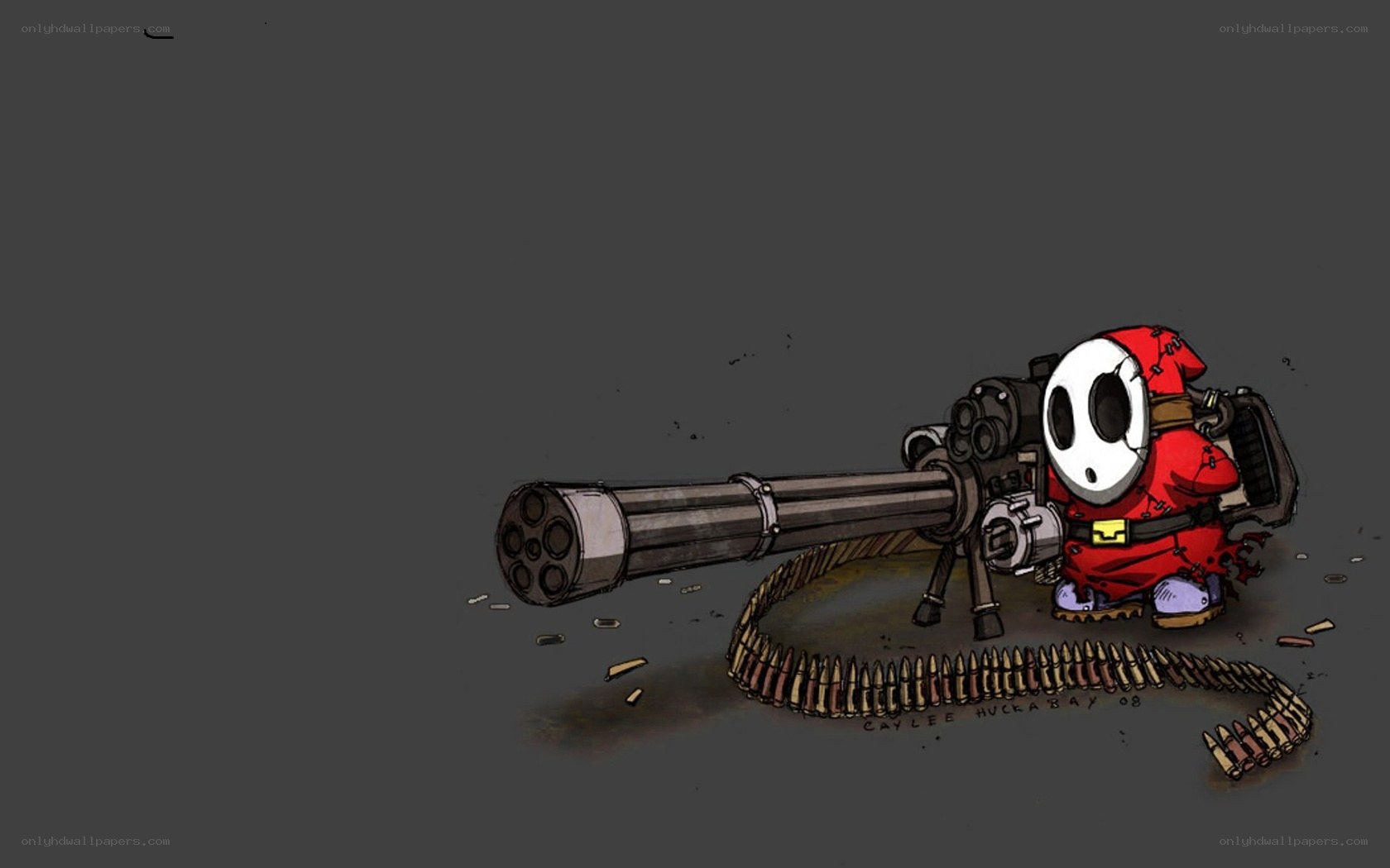 Shy Guy with Minigun