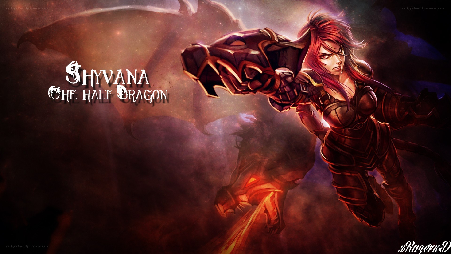 Shyvana the Half Dragon