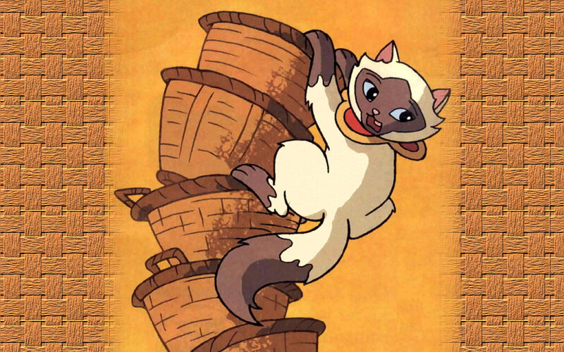 Siamese Cat Climbing Baskets
