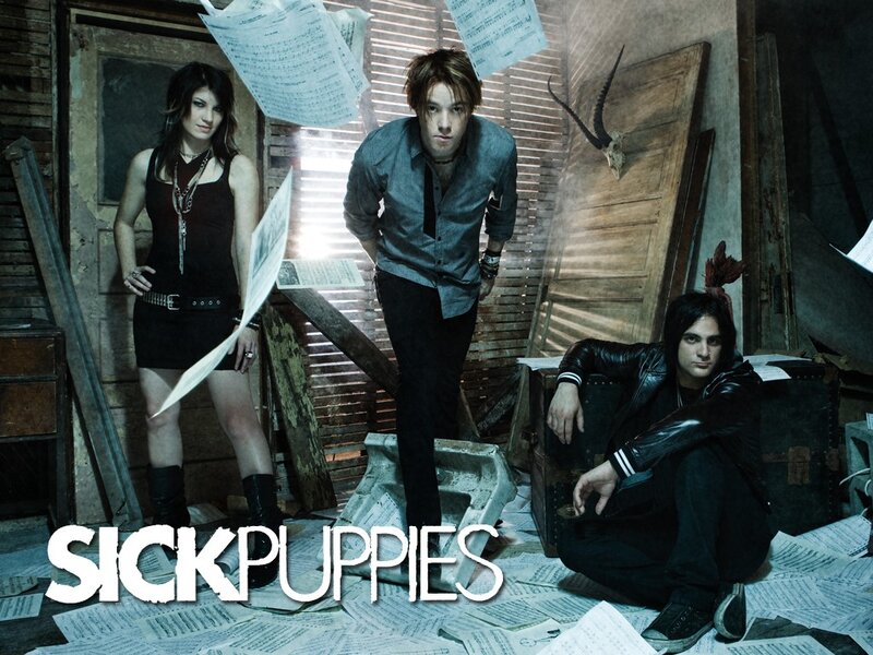 Sick Puppies band photo