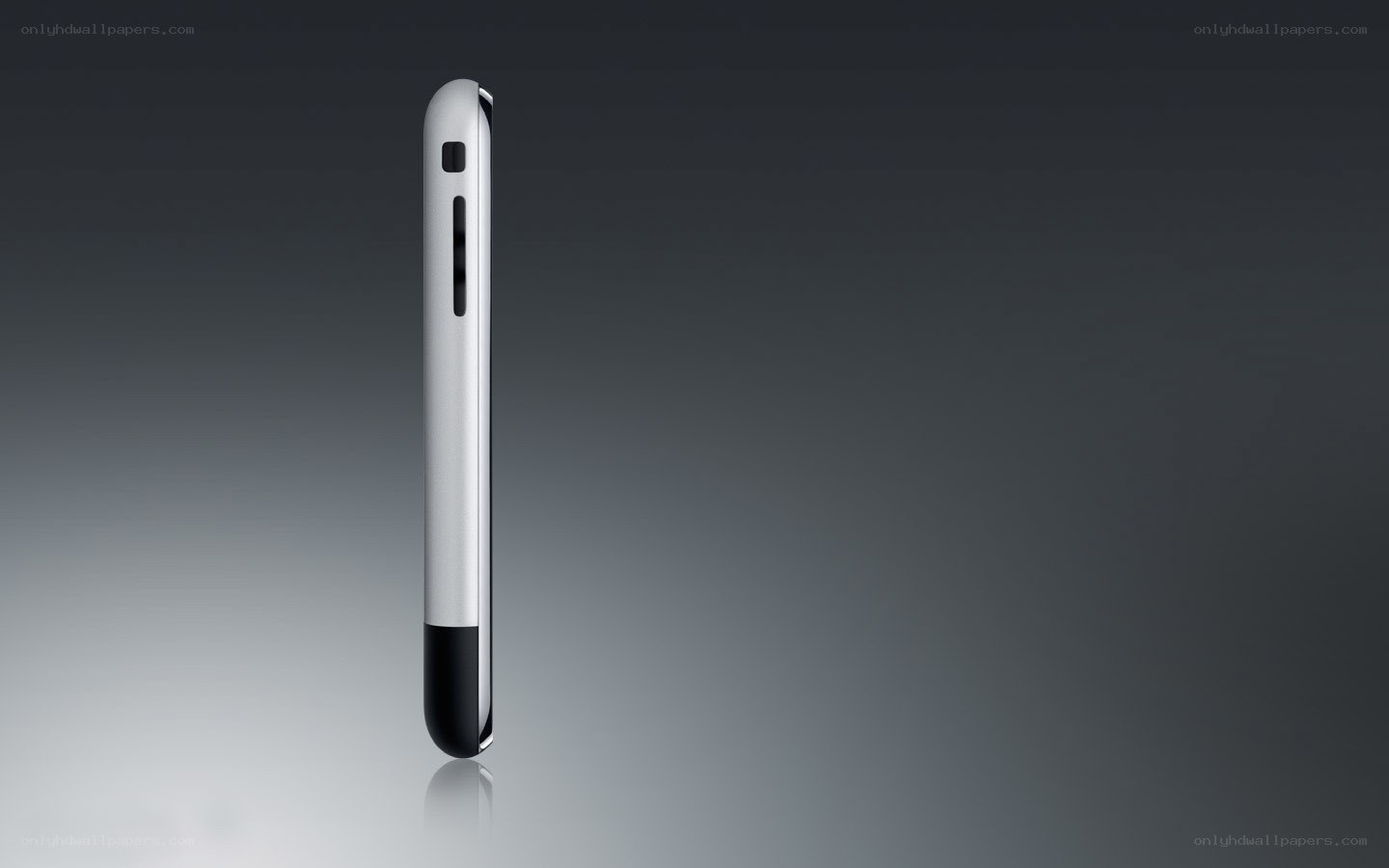 side view of a smartphone