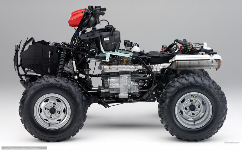 Side View of Atv