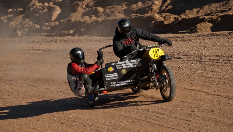 Sidecar motorcycle racing