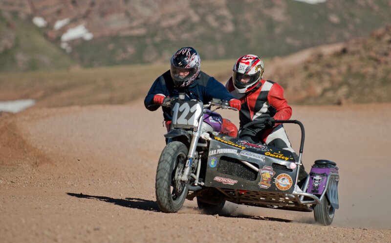 Sidecar motorcycle racing
