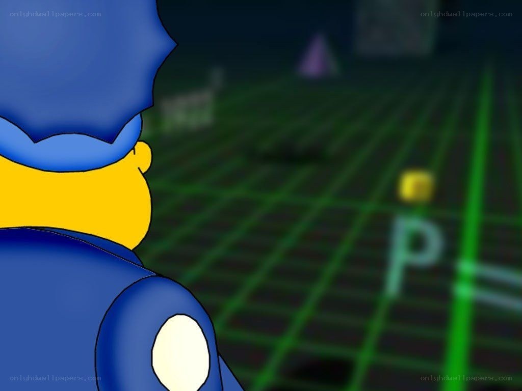 sideshow bob in virtual space