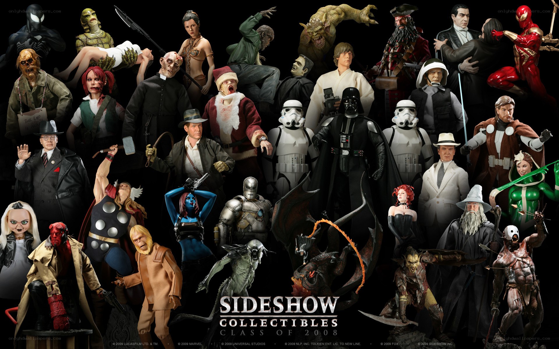 Sideshow Collectibles 2008 lineup