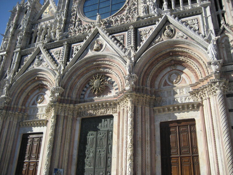 Siena Cathedral Facade — White