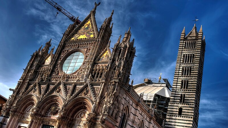Siena Cathedral with bell tower