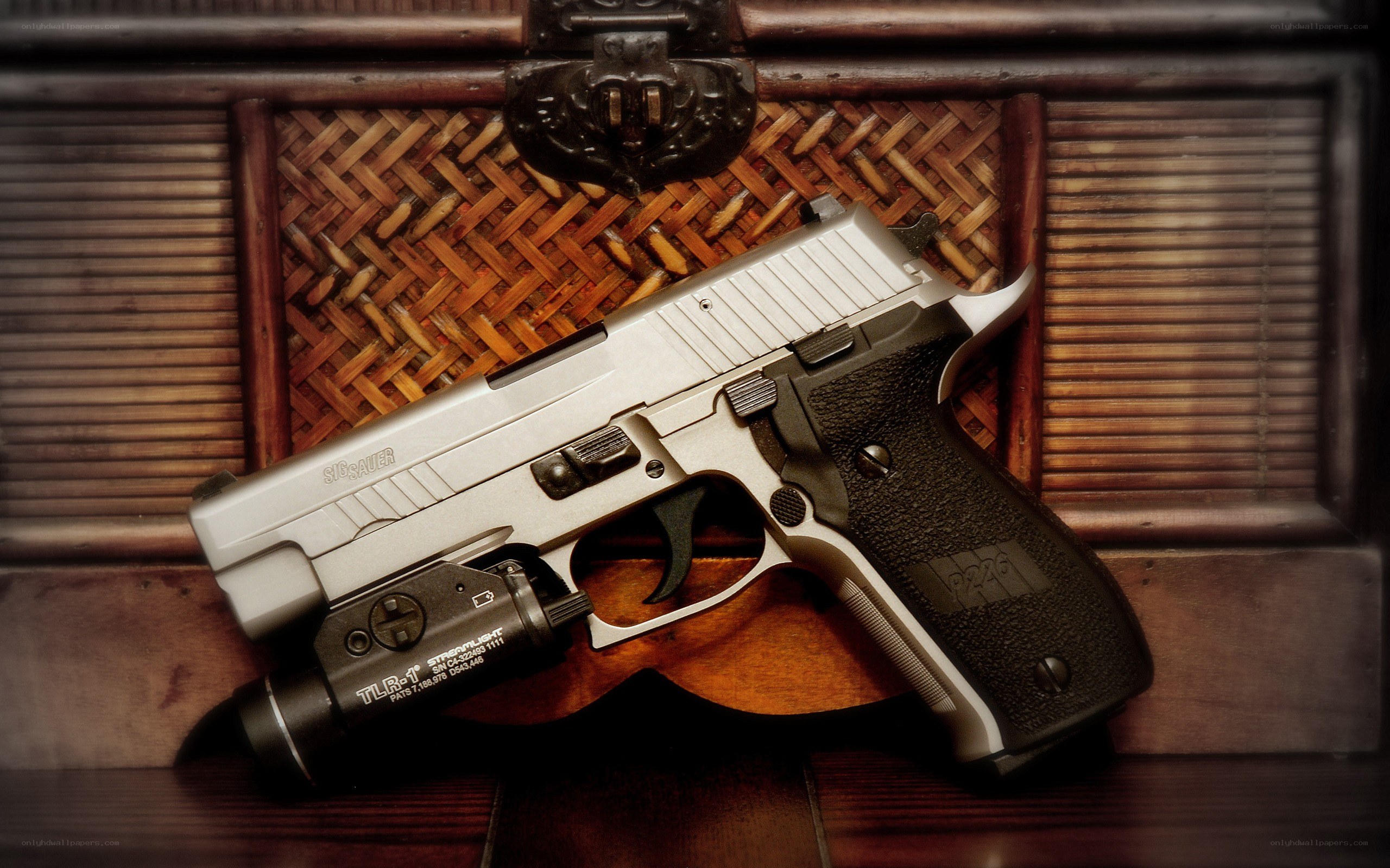 Sig Sauer P226 with flashlight