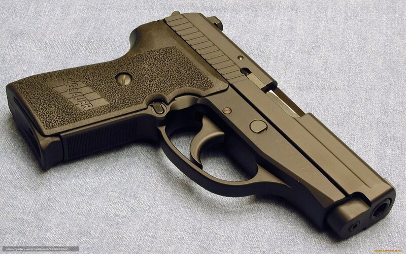 SIG Sauer Pistol — Brown