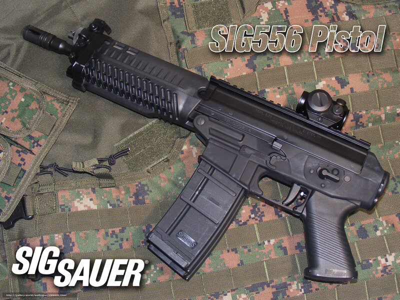 SIG556 Pistol firearm