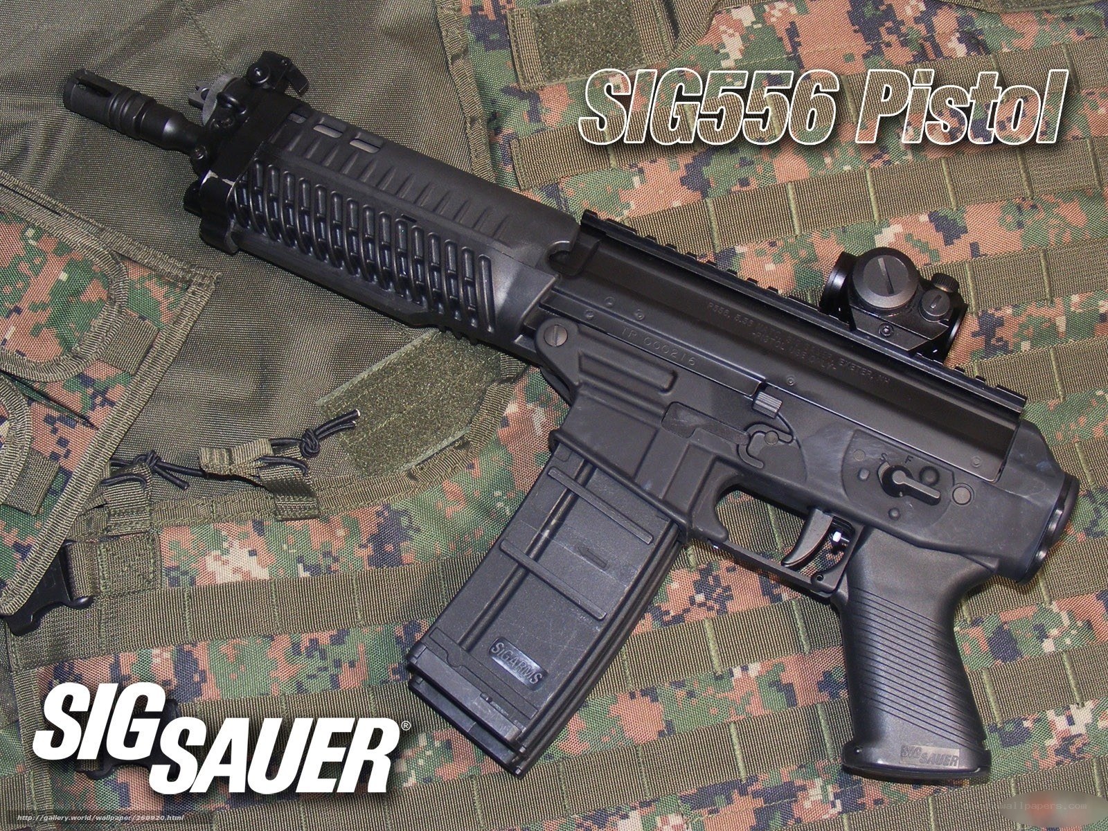 SIG556 Pistol