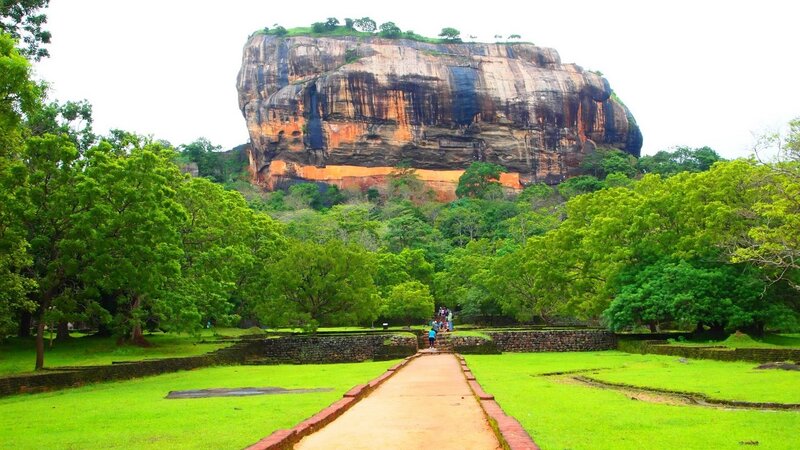 Sigiriya Rock Fortress — Green, Serene, Afternoon