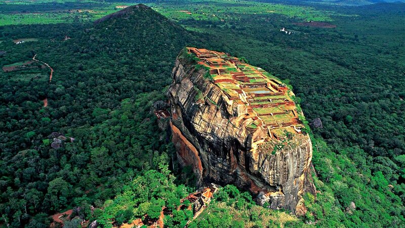Sigiriya Rock Fortress — Green, Serene