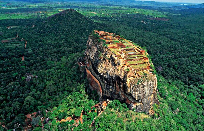 Sigiriya Rock Fortress — Green