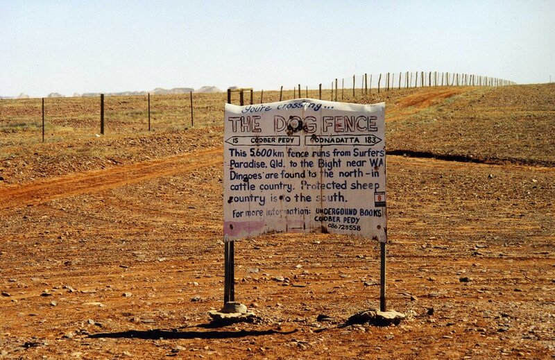 Sign at Dog Fence