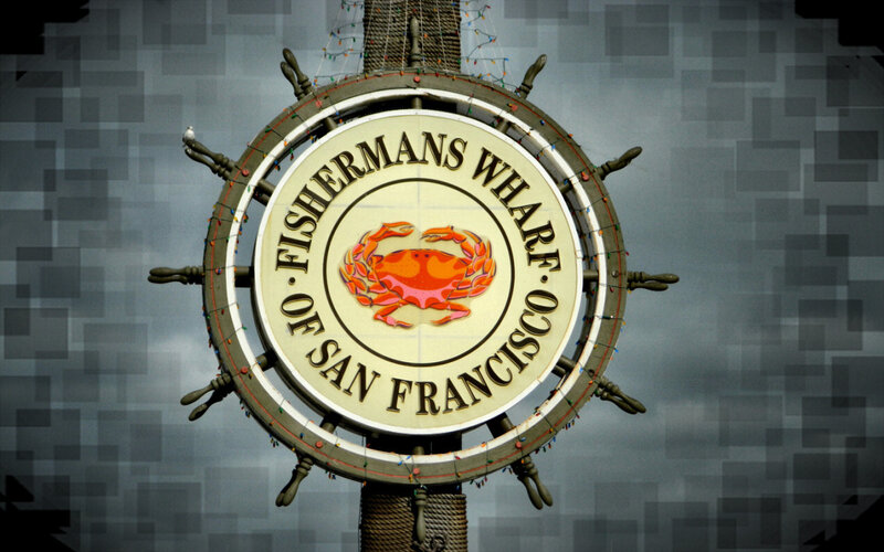 Sign at Fisherman's Wharf
