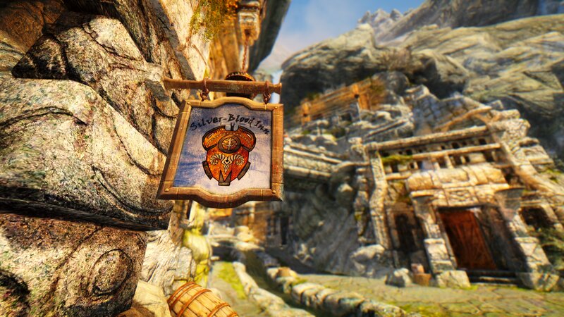 Sign for Silver-Blood Inn