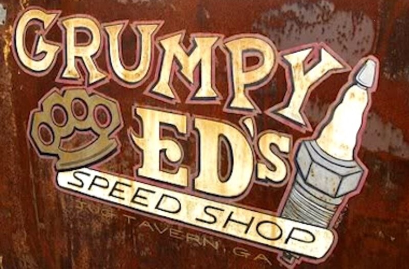 Sign for Speed Shop