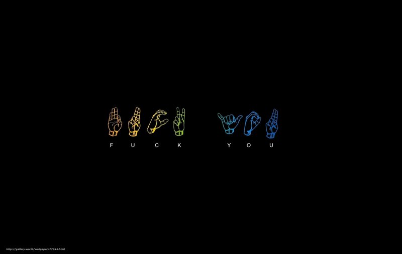 Sign language swear words