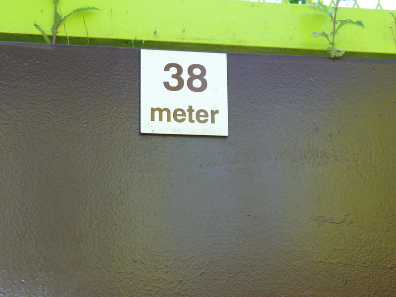 Sign on a Wall — Green