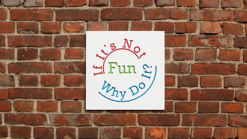 Sign on Brick Wall