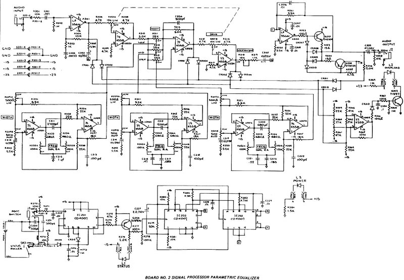 Signal processor circuit diagram