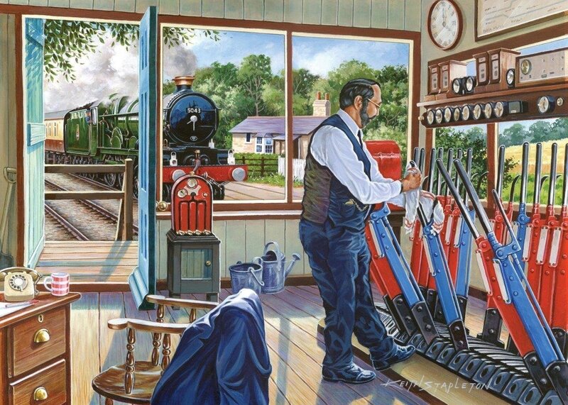 Signalman Operating Levers