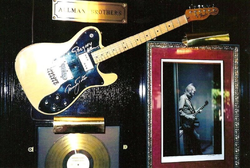 Signed Guitar and Photo