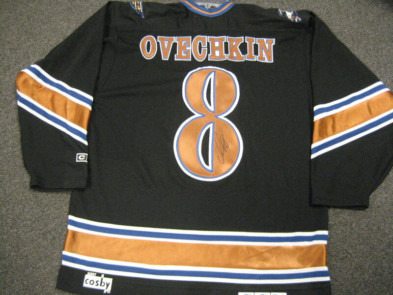 Signed Ovechkin jersey