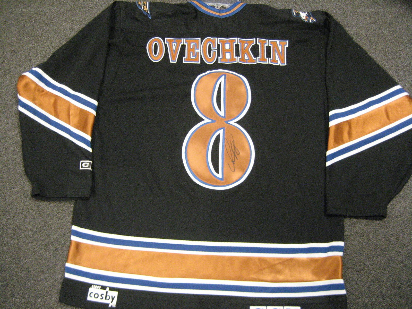 Signed Ovechkin jersey