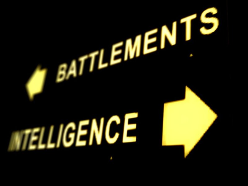 Signs pointing to battle and intelligence