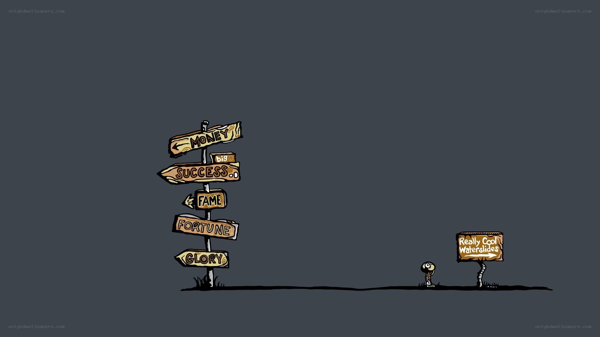 Signs pointing to different paths