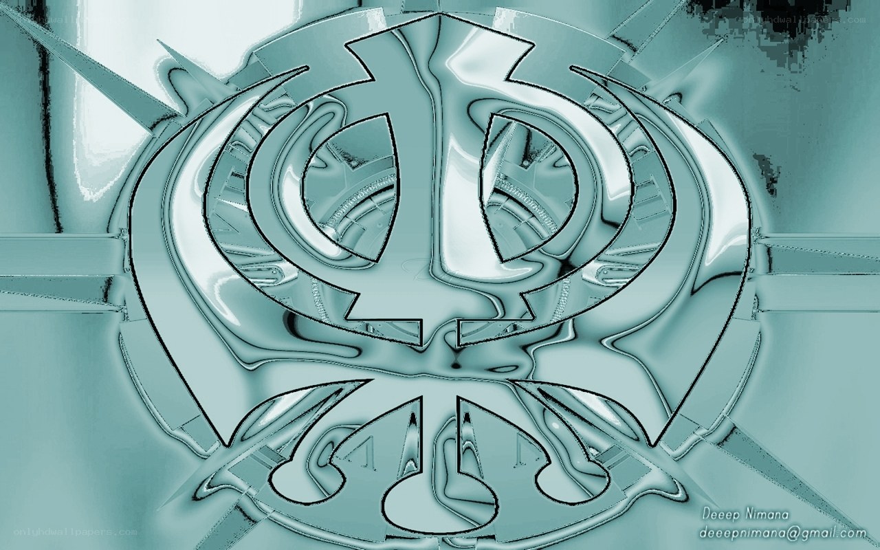 Sikh Khanda symbol artwork