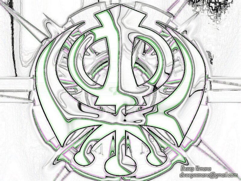 Sikh Symbol with Swords