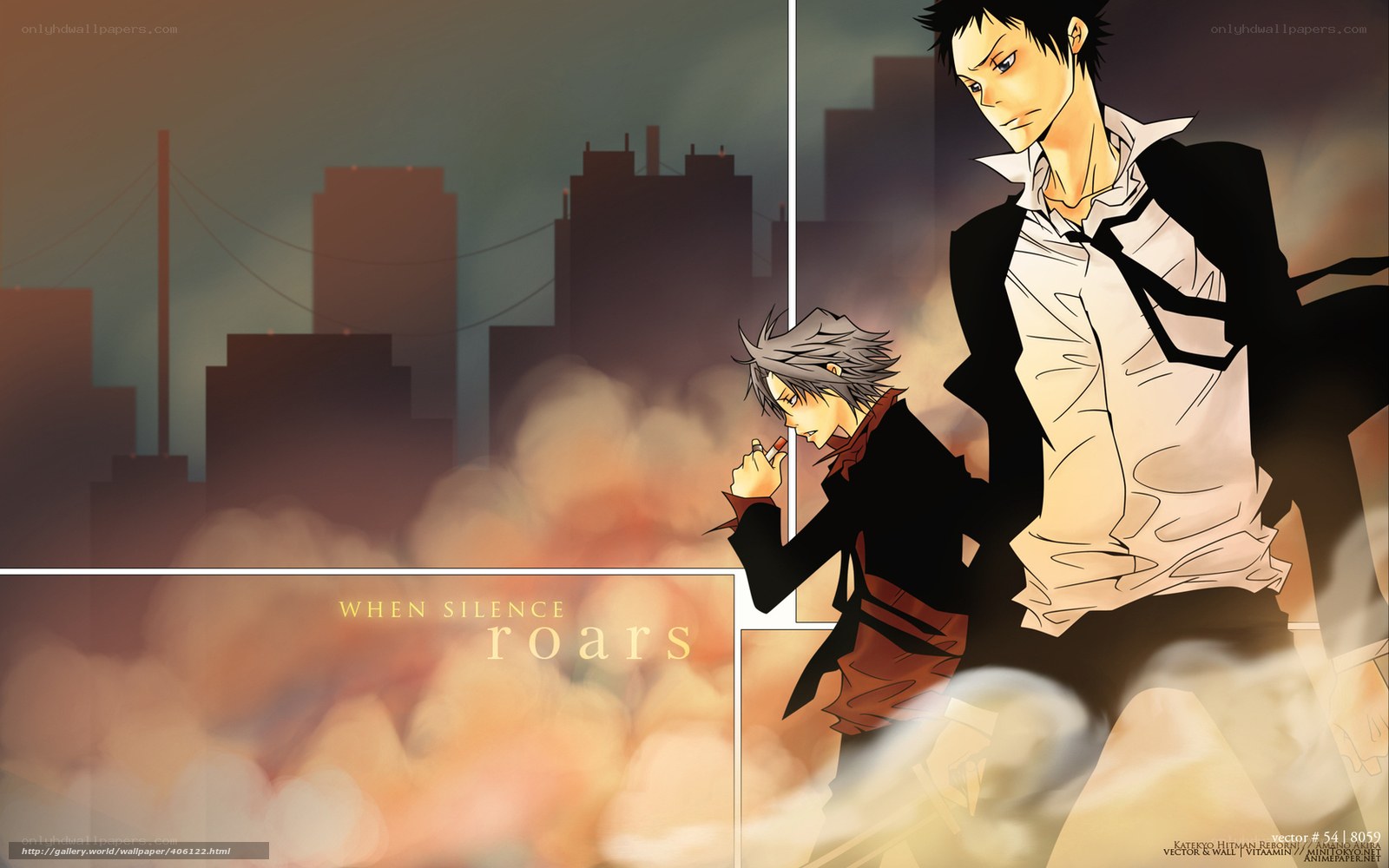 Silence Roars Anime Art