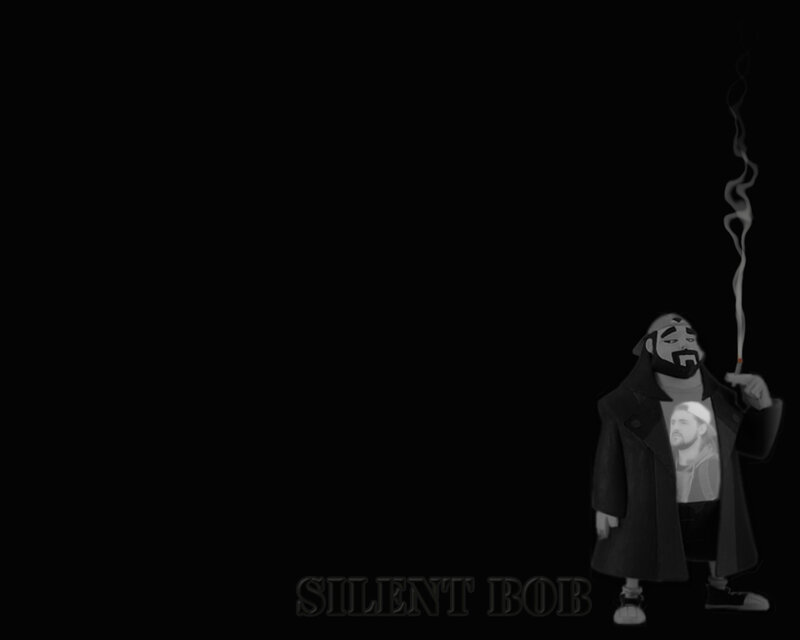 Silent Bob character illustration