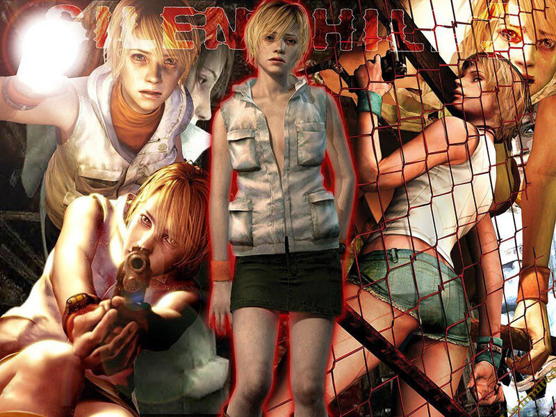 Silent Hill character collage