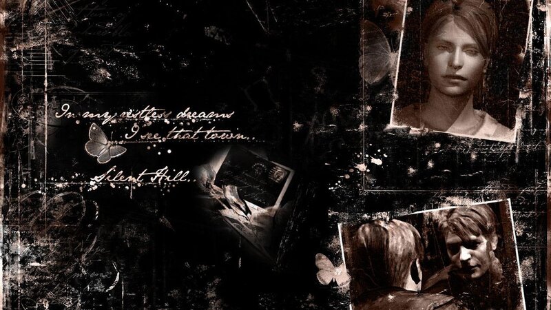 Silent Hill collage artwork