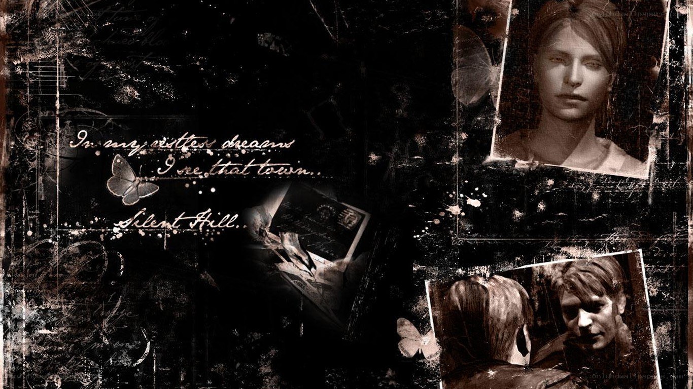 Silent Hill collage artwork