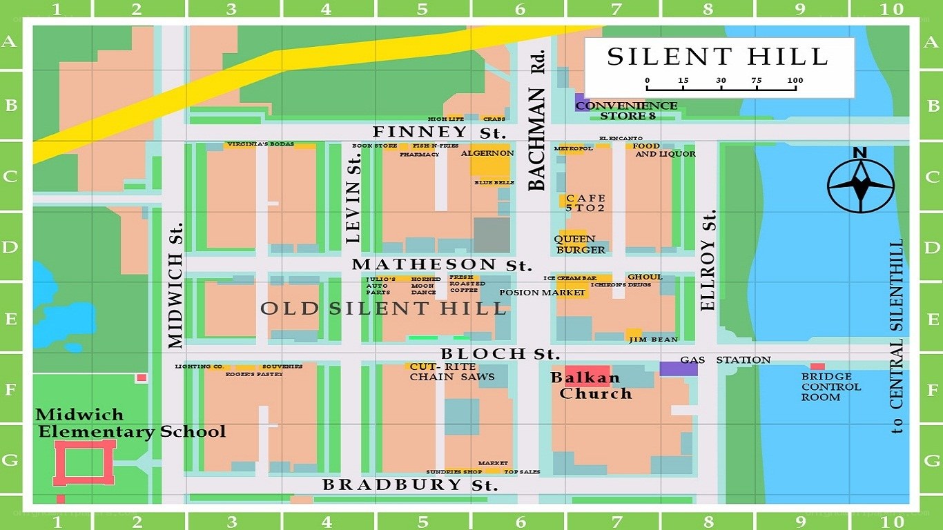 Silent Hill map