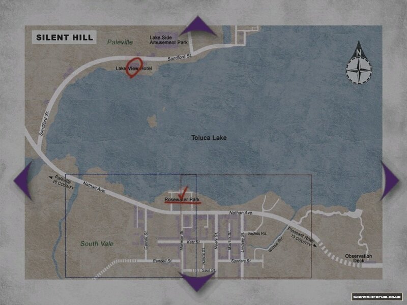 Silent Hill map